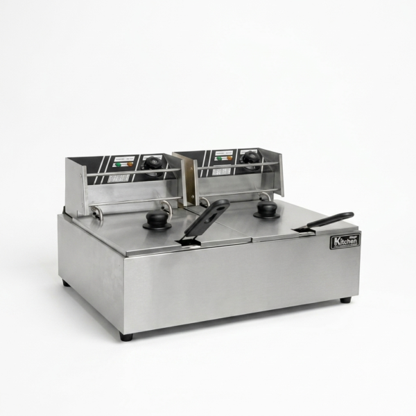 Double Basket Electric Fryer