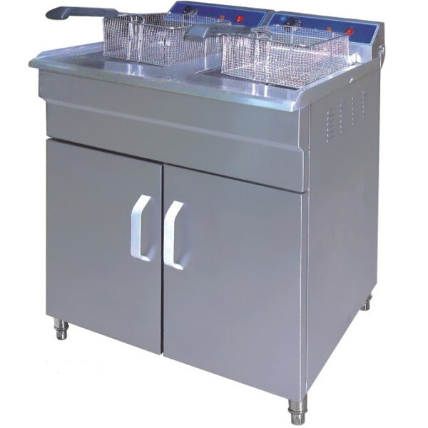 2 Basket Standing Gas Fryer