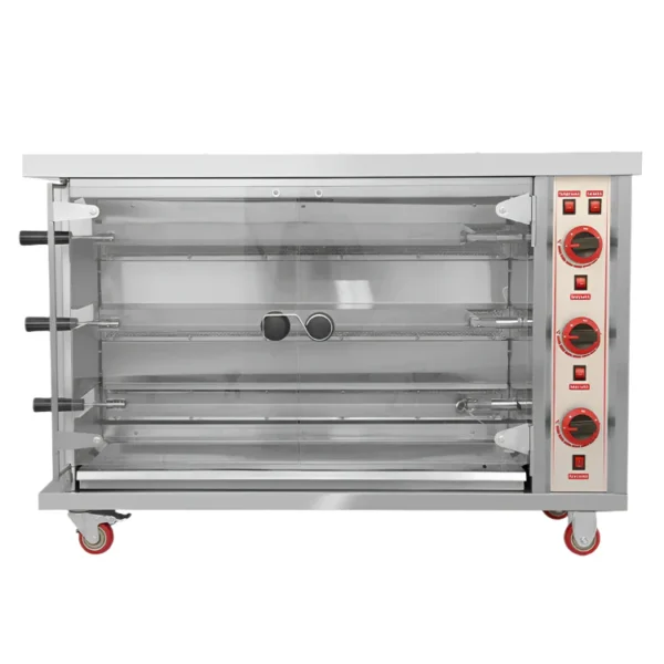 3 Rod Chicken Rotisserie