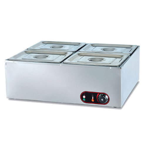 Electric Bain Marie - 4 Compartment